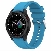 eses Szilikon szíj Samsung Galaxy Watch 4, 5, 6, 7 - Kék, 20 mm
