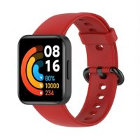 eses Szilikon szíj Xiaomi Redmi Watch 2-hez - Piros