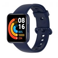 eses Szilikon szíj Xiaomi Redmi Watch 2-höz - Sötétkék