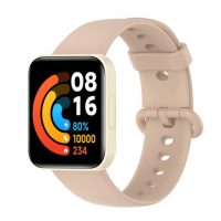 eses Szilikon szíj Xiaomi Redmi Watch 2-hez - Bézs