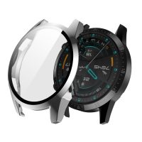 Védőburkolat Huawei Watch GT 2 - Ezüst, 46 mm