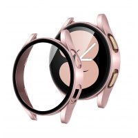 Védőburkolat Samsung Galaxy Watch 4 - Fényes rózsaszín, 40 mm