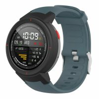 eses Szilikon szíj Xiaomi Amazfit Verge-hez - Kék szürke