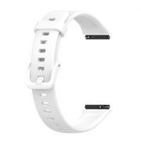 eses Szilikon szíj Huawei Band 7-hez - Fehér