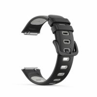 eses Szilikon sportszíj Huawei Band 7-hez - Fekete szürke