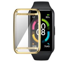 Védőburkolat Huawei Band 6, 7 és Honor Band 6 készülékhez - Arany