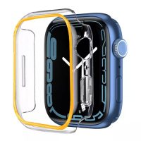 Védőkeret az Apple Watch-hoz - Világító narancssárga, 41 mm