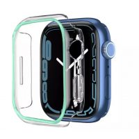 Védőkeret Apple Watch-hoz - Világító zöld, 41 mm