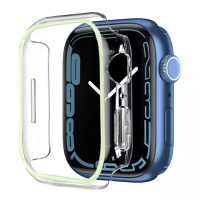 Védőkeret Apple Watch-hoz - Világító sárga, 41 mm