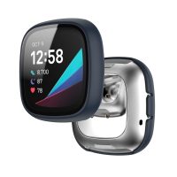 Védőburkolat Fitbit Versa 3 és Sense készülékekhez – Sötétkék