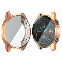 Szilikon borítás a Huawei Watch GT2 46 mm-es órához - Rózsaarany