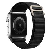 eses Alpine húzás Apple Watch-hoz - Fekete, 42 mm, 44 mm, 45 mm, 49 mm