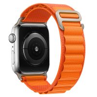 eses Alpine húzás Apple Watch-hoz - Narancssárga 42mm, 44mm, 45mm, 49mm