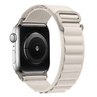 eses Alpine húzás Apple Watch-hoz - Bézs 42mm, 44mm, 45mm, 49mm