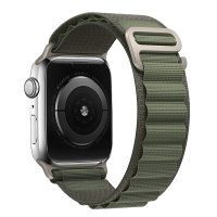 eses Alpine húzás Apple Watch-hoz - Sötétzöld 42mm, 44mm, 45mm, 49mm