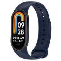 eses Szilikon szíj Xiaomi Mi Band 8-hoz - Sötétkék