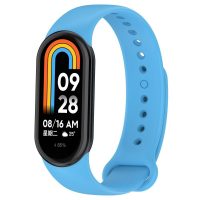 eses Szilikon szíj Xiaomi Mi Band 8-hoz - Világoskék