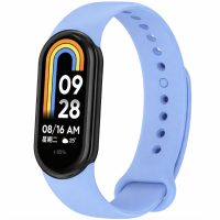eses Szilikon szíj Xiaomi Smart Band 8, 9 és 10 számára - Világos kék