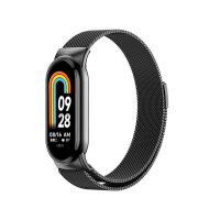 eses Milanese stroke a Xiaomi Mi Band 8 - Fekete