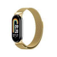 eses Milanese Stroke a Xiaomi Mi Band 8-hoz - Arany