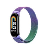 eses Milanese Stroke a Xiaomi Mi Band 8-hoz - Szivárvány