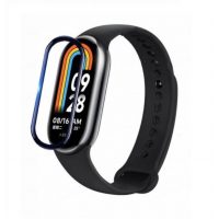 Védőfólia fekete széllel a Xiaomi Mi Band 8-hoz