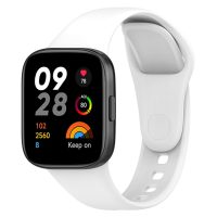 eses Szilikon szíj Xiaomi Redmi Watch 3-hoz - Fehér