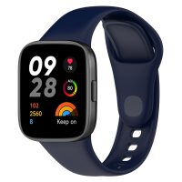 eses Szilikon szíj Xiaomi Redmi Watch 3-hoz - Sötétkék