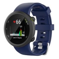 eses Szilikon szíj Garmin Forerunner 45, Forerunner 45S és SWIM 2 készülékekhez - Sötétkék