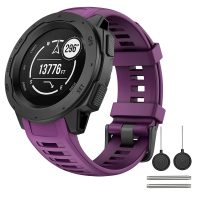 eses Szilikon szíj Garmin Instinct és Instinct 2-höz - Lila