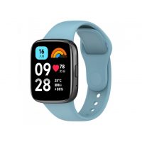 eses Szilikon szíj a Xiaomi Redmi Watch 3 Active-hoz - Világoskék színben