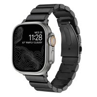 Titán csatlakozószíj Apple Watchhoz - Fekete 42mm, 44mm, 45mm, 49mm