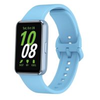 eses Szilikon szíj Samsung Galaxy Fit 3 - Világoskék