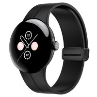 eses Szilikon szíj mágneses zárral a Google Pixel Watch 1, 2 órához - Fekete