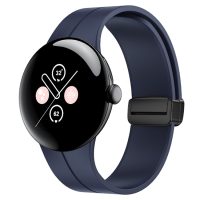 eses Szilikon szíj mágneses zárral a Google Pixel Watch 1, 2 órához - Kék