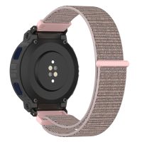 eses Nylon tépőzáras pánt Amazfit Active Edge készülékhez - Rózsaszín