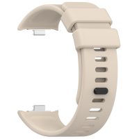eses Szilikon szíj Xiaomi Redmi Watch 4 és Xiaomi Smart Band 8 Pro órákhoz - Bézs