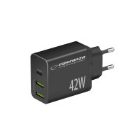 Gyors töltő 42W - USB-C és 2x USB-A