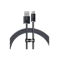 Baseus USB-A to USB-C töltőkábel 100W - 1 méter, szürke