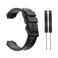 eses Perforált szilikon szalag Garmin Forerunner 25 - S méret, fekete