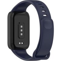 eses Szilikon szíj lünettával Xiaomi Smart Band 9 Active-höz - Kék