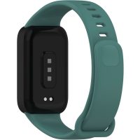 eses Szilikon szíj lünettával Xiaomi Smart Band 9 Active-höz - Zöld