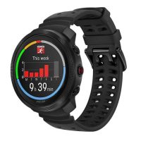 eses Szilikon szíj Polar Vantage M3 és Polar Grit X2 Pro órákhoz - Fekete