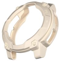 Szilikon keret Garmin Instinct 3 okosórához - Bézs, 45 mm