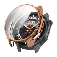 Szilikon tok Oppo Watch X2 és OnePlus Watch 3 készülékekhez - Rozéarany