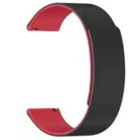 eses Szilikon szíj Amazfit Active Edge készülékhez - Fekete