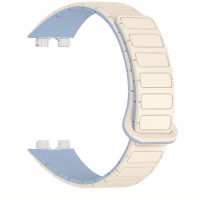 eses Szilikon szíj Huawei Band 8, 9-hoz - Bézs