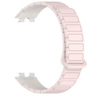 eses Szilikon szíj Huawei Band 8, 9-hoz - Rózsaszín