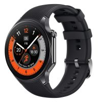 Silikon szíj Oppo Watch X és X2, valamint OnePlus 2, 2R és 3 - Fekete