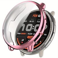 Védőborítás a Amazfit Active 2 készülékhez - Rózsaszín